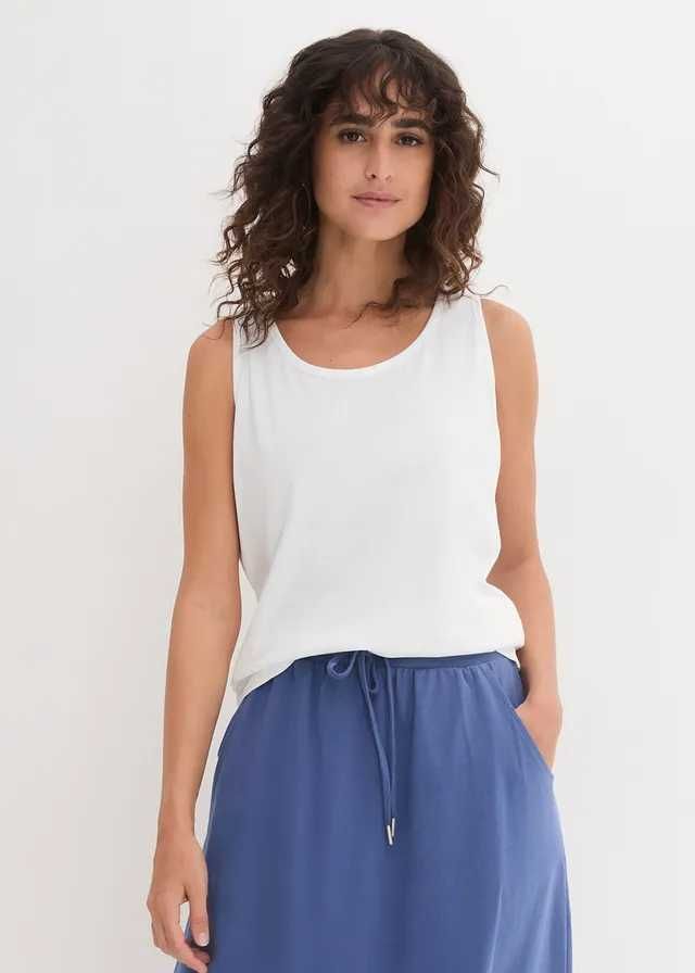Biały top my basic bpc collection 40/42