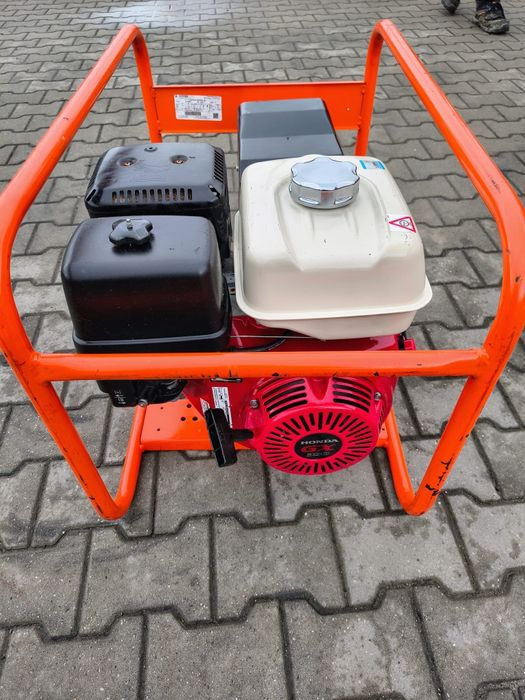 Agregat prądotwórczy 6,5kVa  rok 2018 Europower silnik Honda
