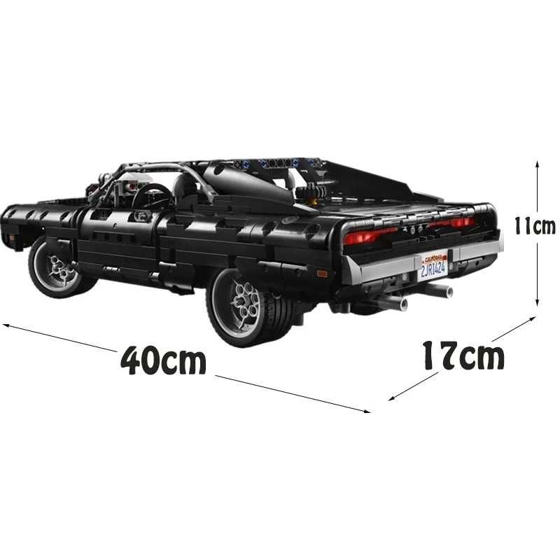 Конструктор Technic Dodge Charger 1077 деталей 42111