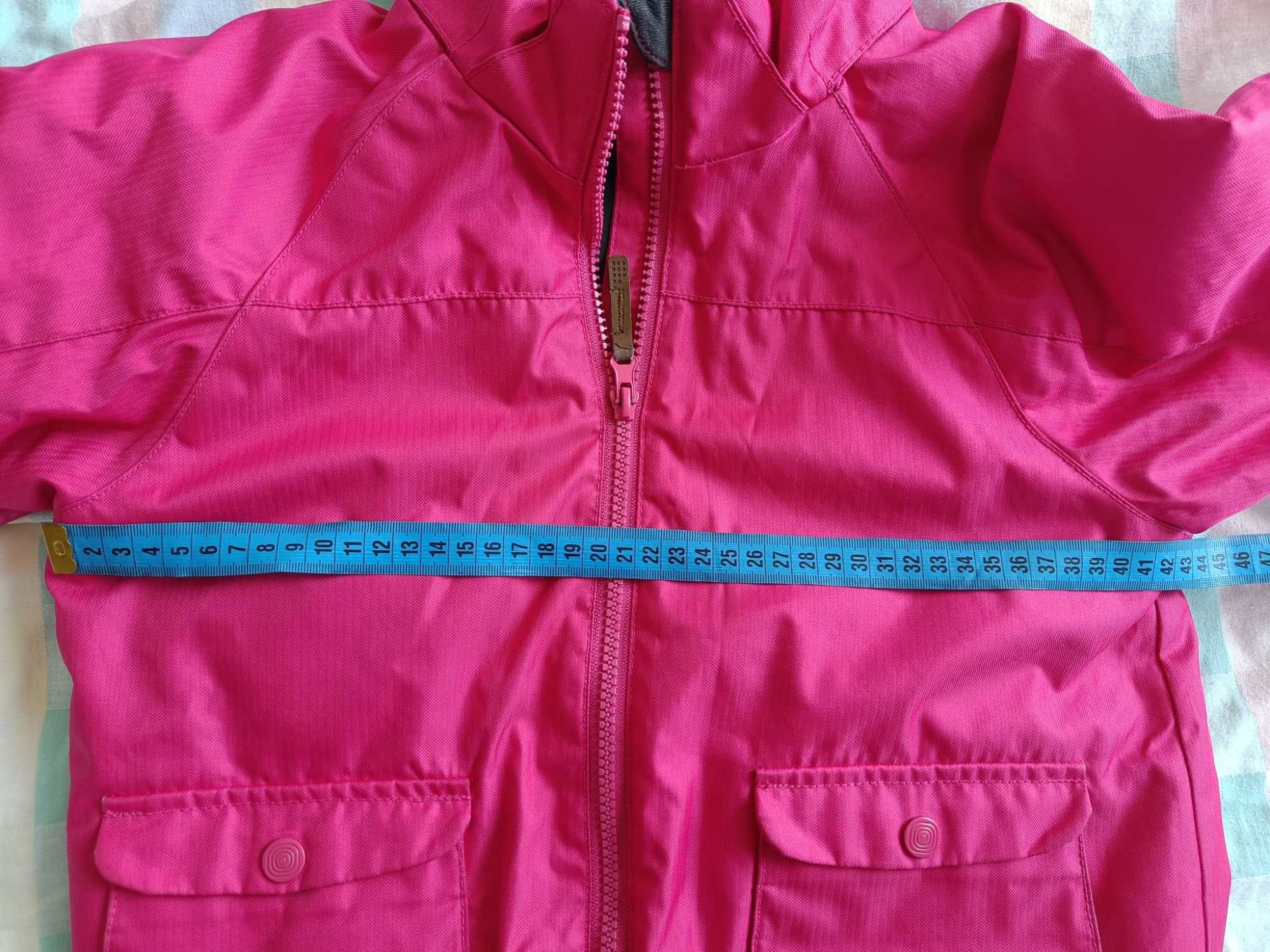 Różowa dziewczęca kurtka przejściowa H&M 152 cm