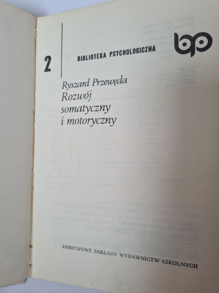 Rozwój somatyczny i motoryczny - Ryszard Przewęda