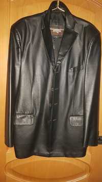 Пиджак кожаный р54-56.