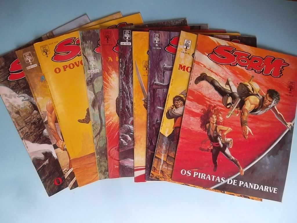 STORM Nº 1 a 10 completo Editora Abril Don Lawrence