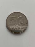 Moneta 50 złotych PRL 1990r
