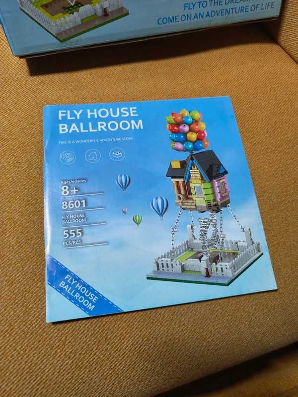 Klocki Fly House Ballroom czyli latający dom z balonami