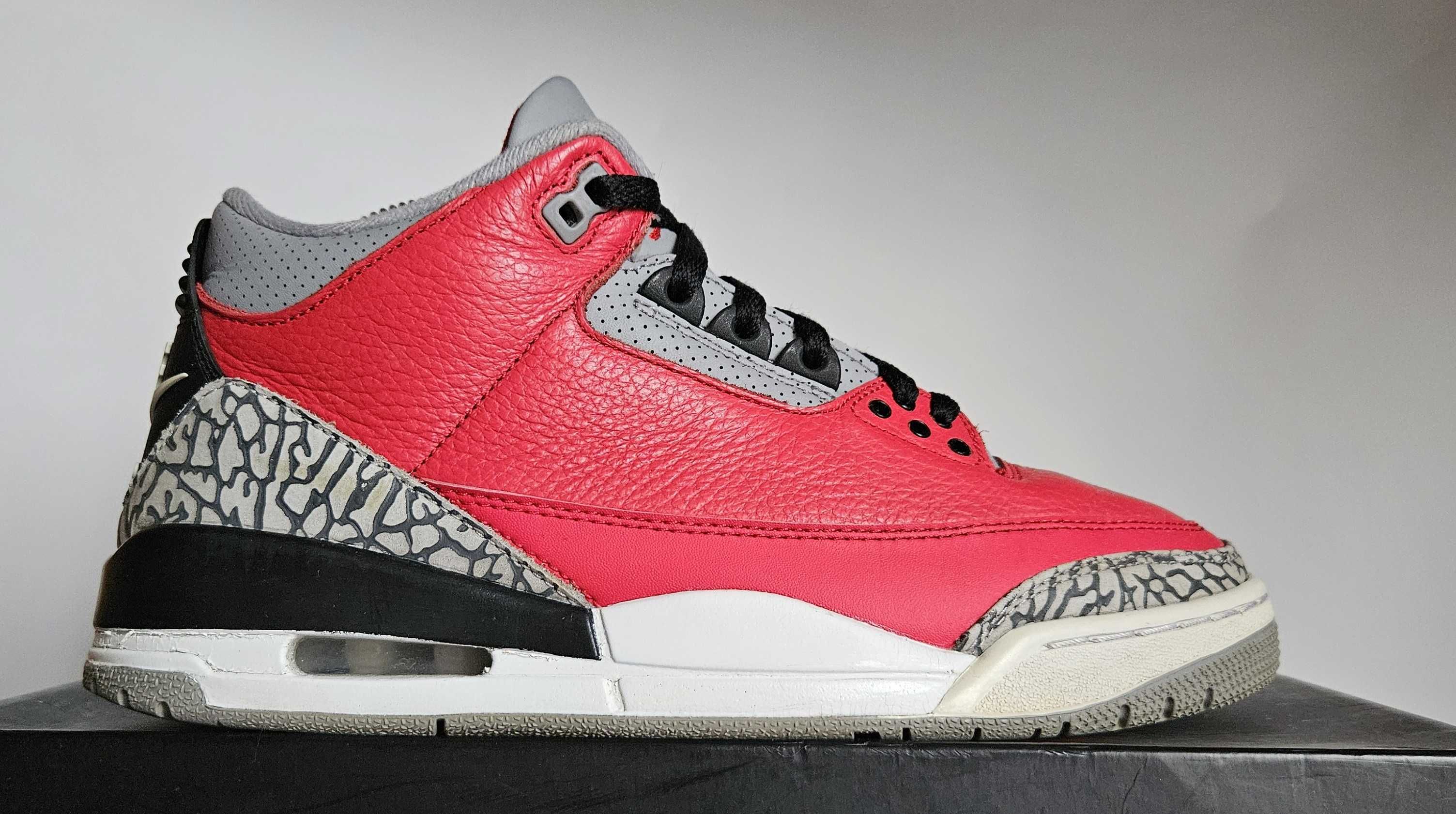 Air Jordan 3 SE Unite Red Cement 2019 8.5US/42EUR/26.5CM