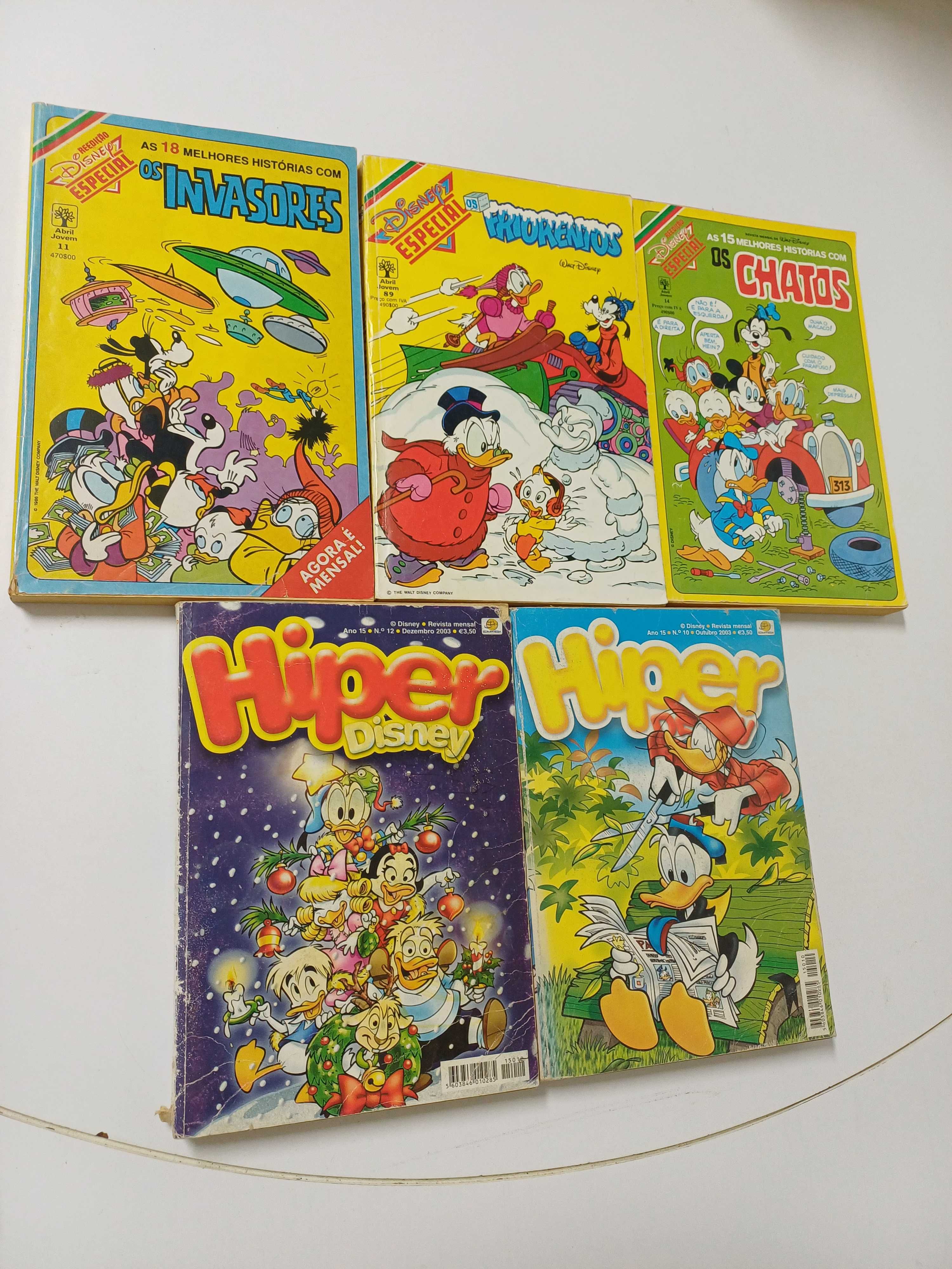Livros de banda desenhada Almanaques 5 unidades