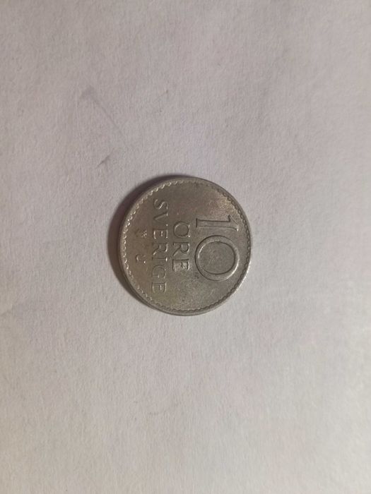 Moneta 10 ORE SVERIGE 1963 r