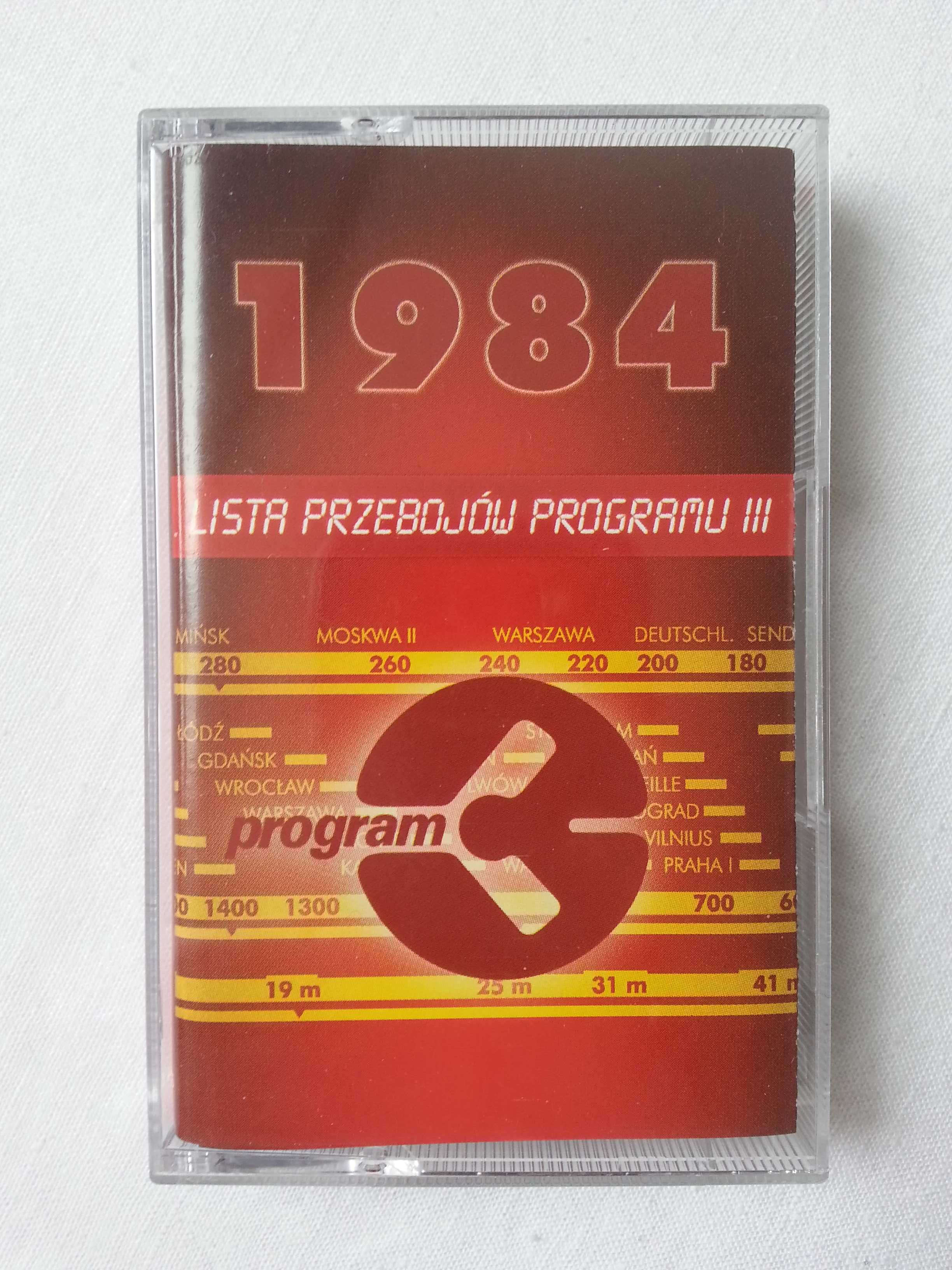 Kaseta magnetofonowa Lista Przebojów Programu III 1984