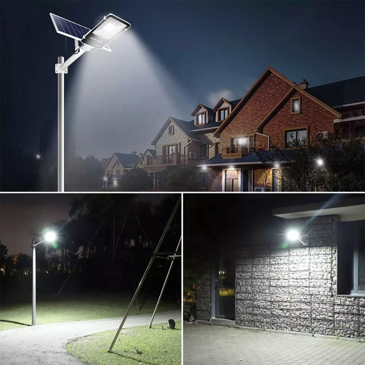 600W Lampa Solarna LED Uliczna Przemysłowa + Montaż