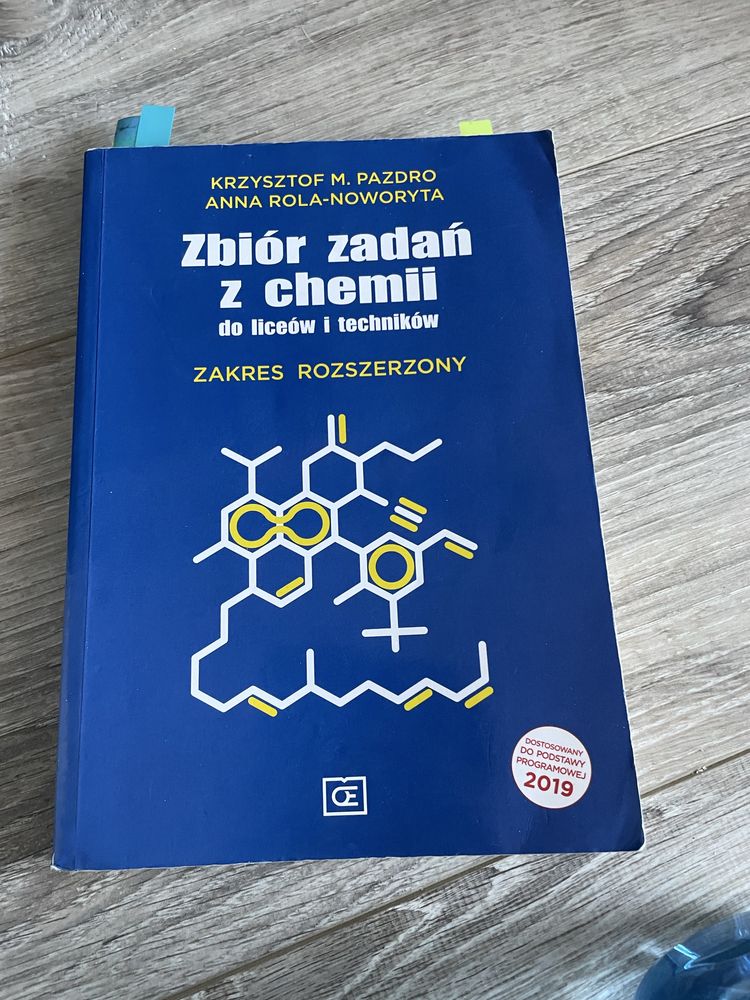 Zbiór zadań z chemii zakres rozszerzony pazdro