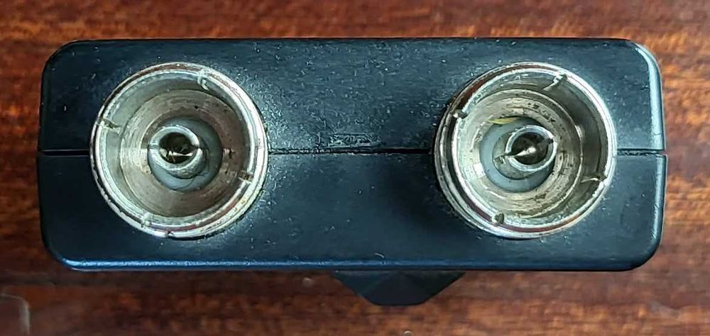 Cabos de Antena Coaxial Preto Macho para Fêmea e Conversor