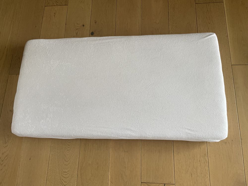 Materac Hilding do łóżeczka dziecięcego 120x60x11 cm stan bdb + GRATIS