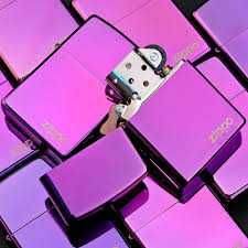 Запальничка Zippo Purple Ice бензинова нова в коробці