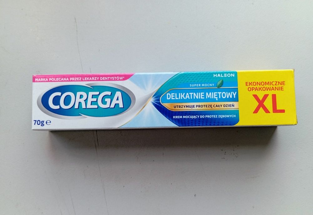 Corega Krem mocujący do protez zębowych Super mocny 70g