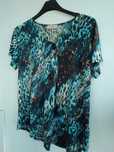 Blusa com padrão, elegante - Tamanho M/L