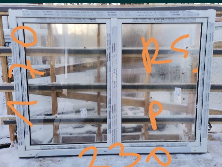 Okna Duże 230x170 -50% 7 komorowe 3 uszczelki