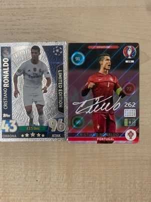 2 karty Cristiano Ronaldo