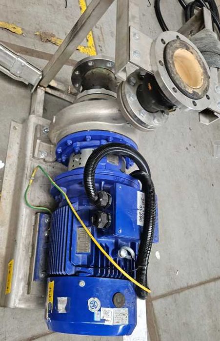 Pompa przemysłowa KSB + silnik 11 kW – kompletna jednostka – 1470 rpm
