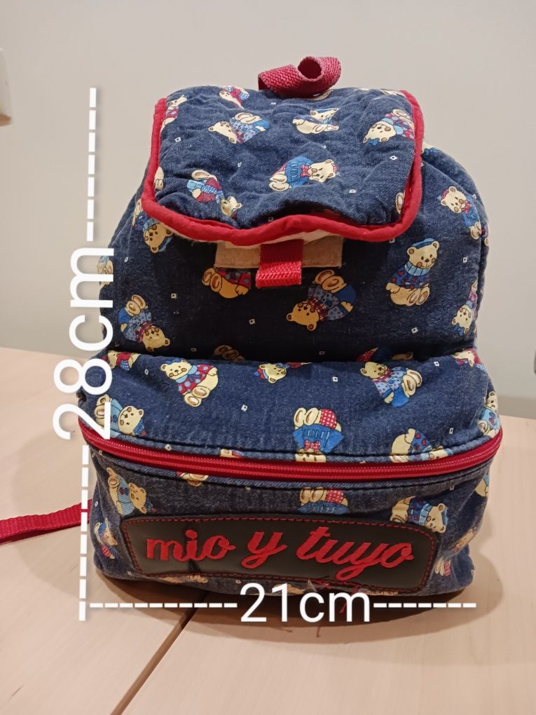 Necessaire + Mochila criança