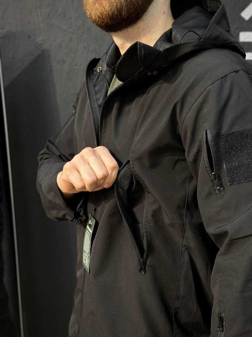 Костюм Vanguard без утеплення Soft Shell Олива, Чорний, Сірий  S-6XL