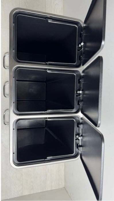 Бак для сміття KLARSTEIN  54 л 3x18 л урна контейнер мусорный сміття