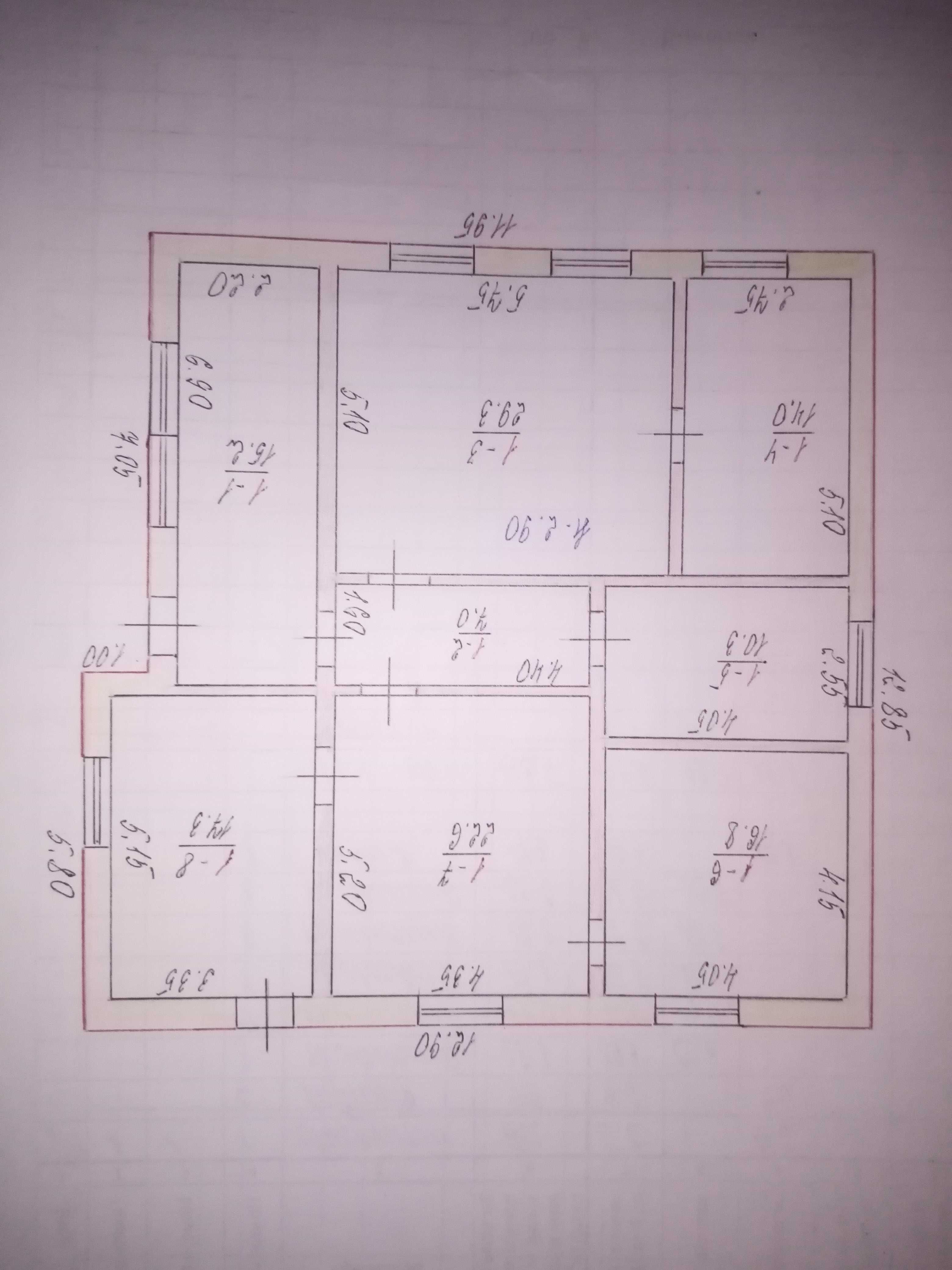 Продам большой дом в пгт Васильковка 13-13 м кв.