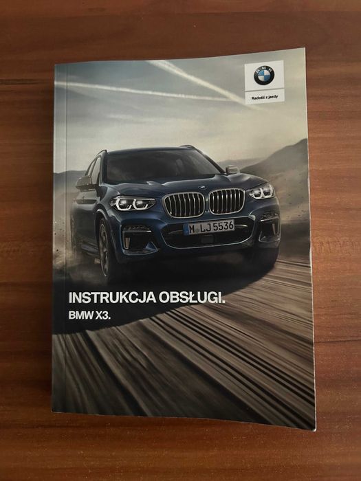 BMW X3 G01 instrukcja obsługi orginał