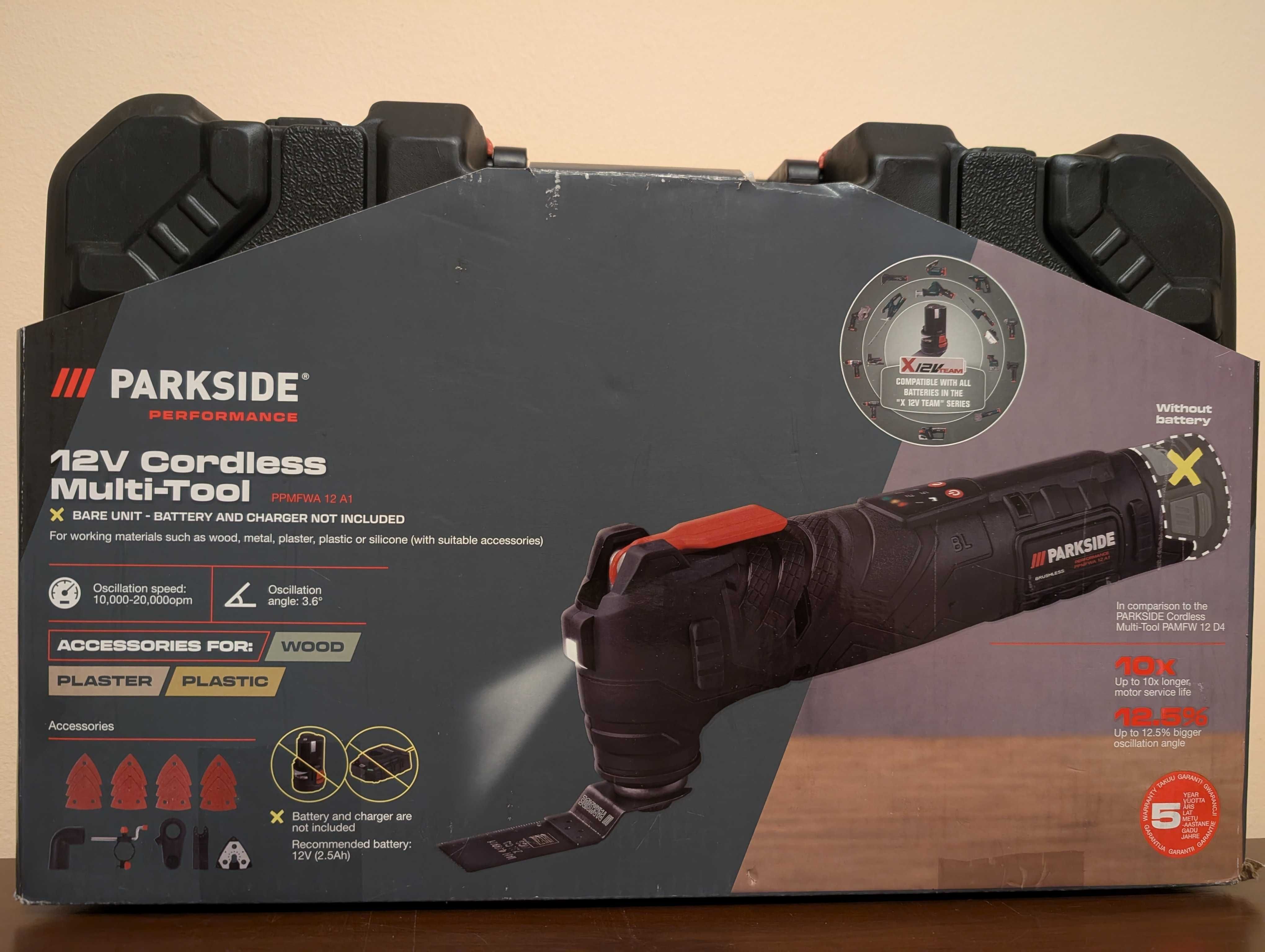 Parkside Performance Multinarzędzie Wielofunkcyjne PPMFWA 12 A1