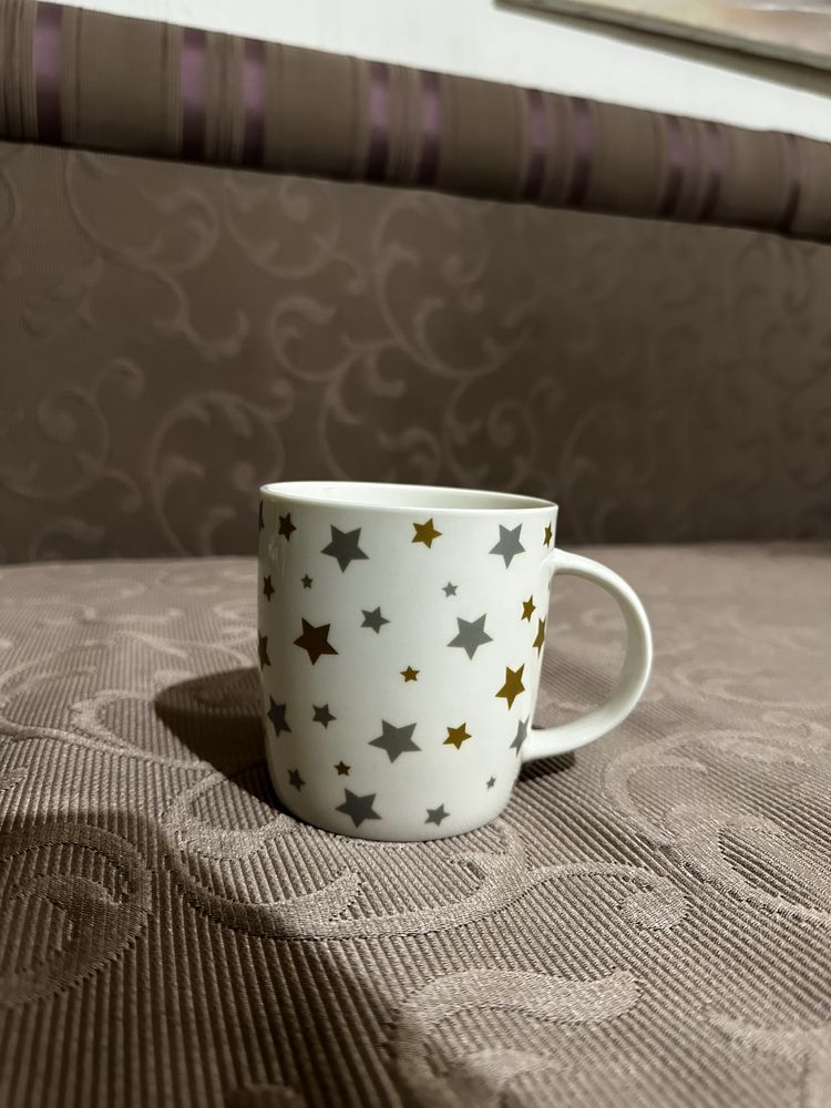 чашка з принтом зірки, 320 мл