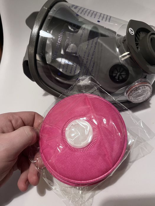 Maska przeciwgazowa przeciwpylowa pełnotwarzowa