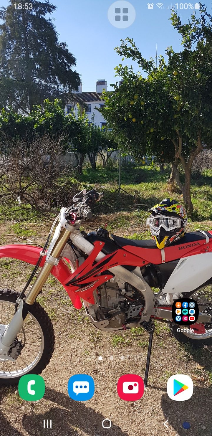 Honda crf 450r matriculada