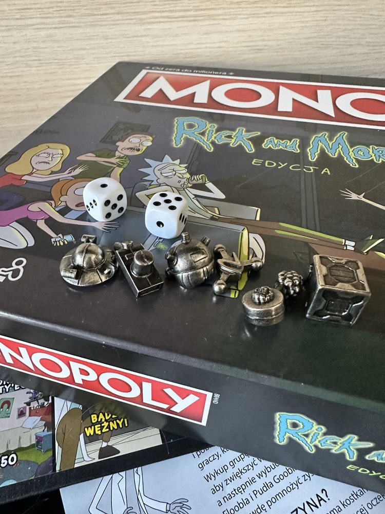 Sprzedam grę Monopoly Rick and Morty – Edycja Polska