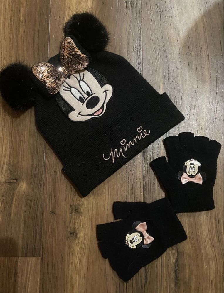 Комплект шапка и перчатки h&m