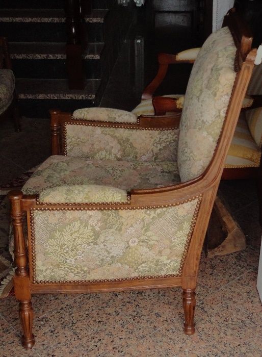 Par de Fauteuils Cadeirões Luís XVI 1774