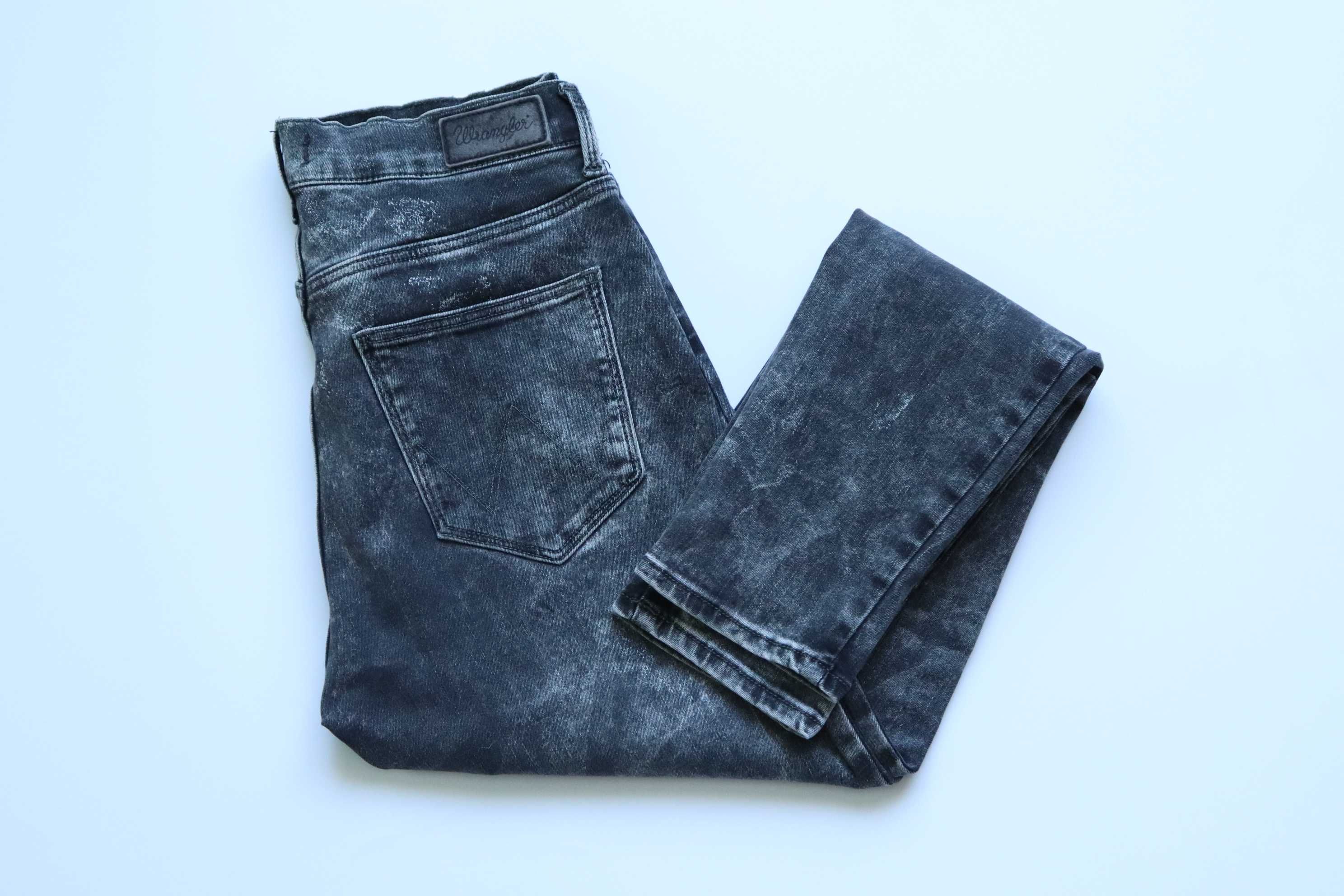 WRANGLER SKINNY W29 L30 damskie spodnie jeansy jak nowe