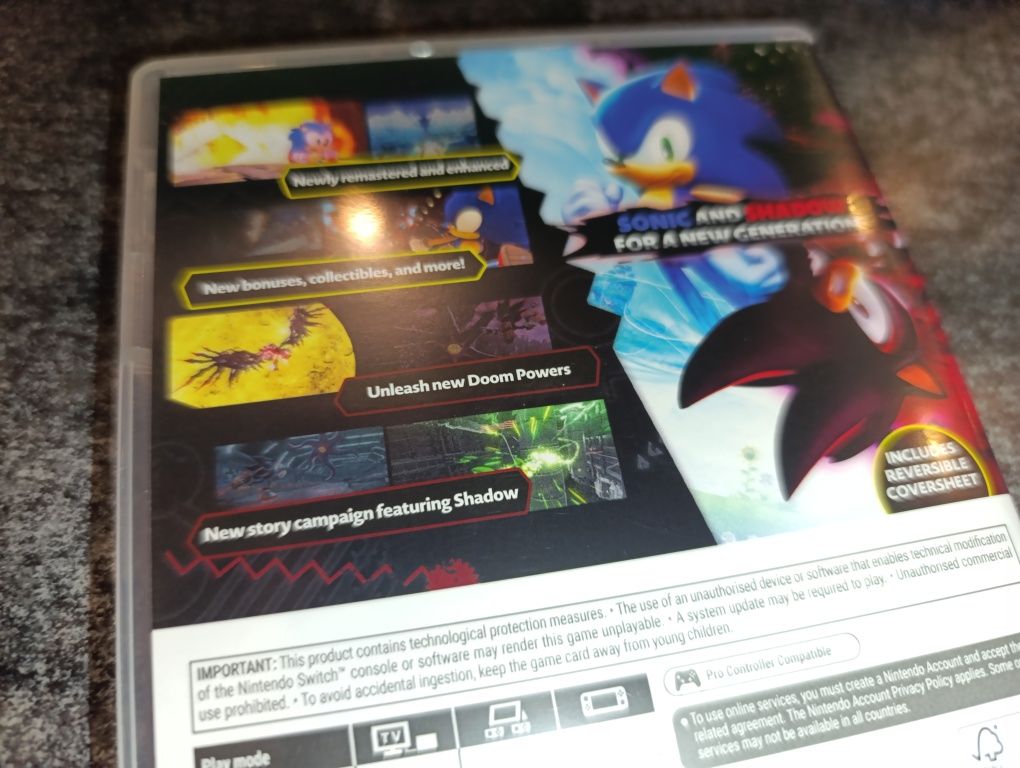 Sonic X Shadow Generations Nintendo Switch po polsku PL sklep