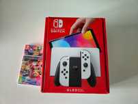 Konsola nintendo switch oled + mario kart 8 deluxe