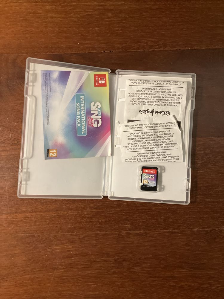 Sing 2022 consola Switch