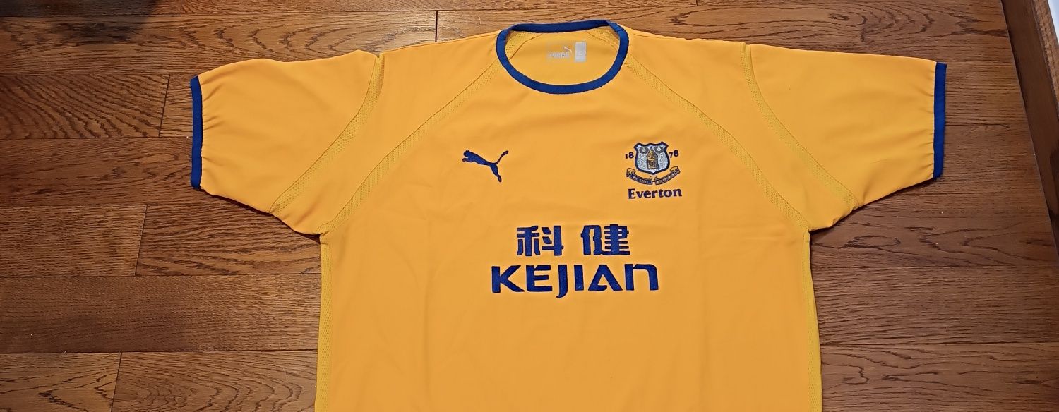 Koszulka Everton Puma 2003/2004 Oryginalna Wyjazdowa