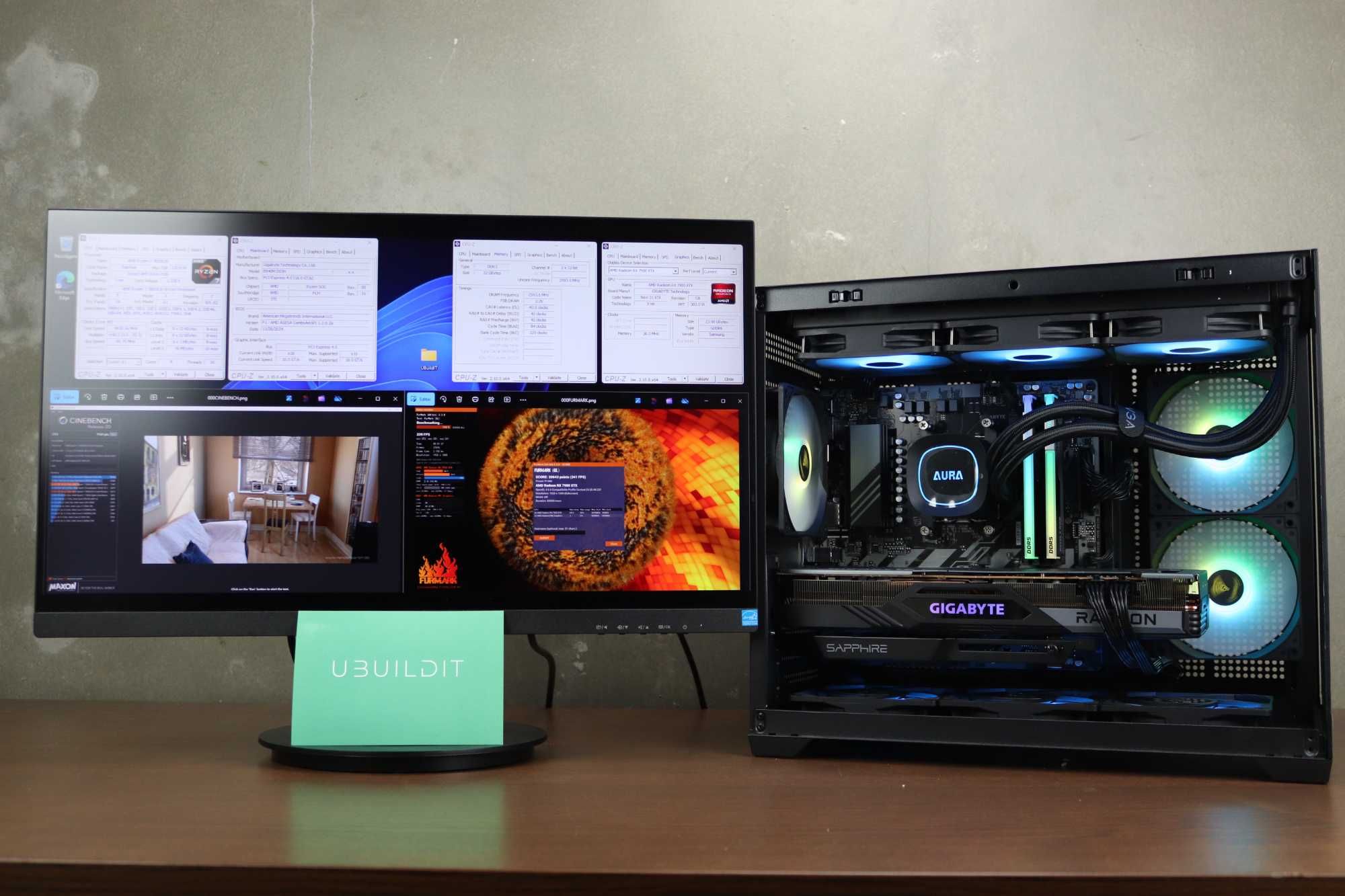 PC Gaming 4K NOVO | RX 7900XTX / 7800X3D / DDR5 / WATERCOOLER / RGB