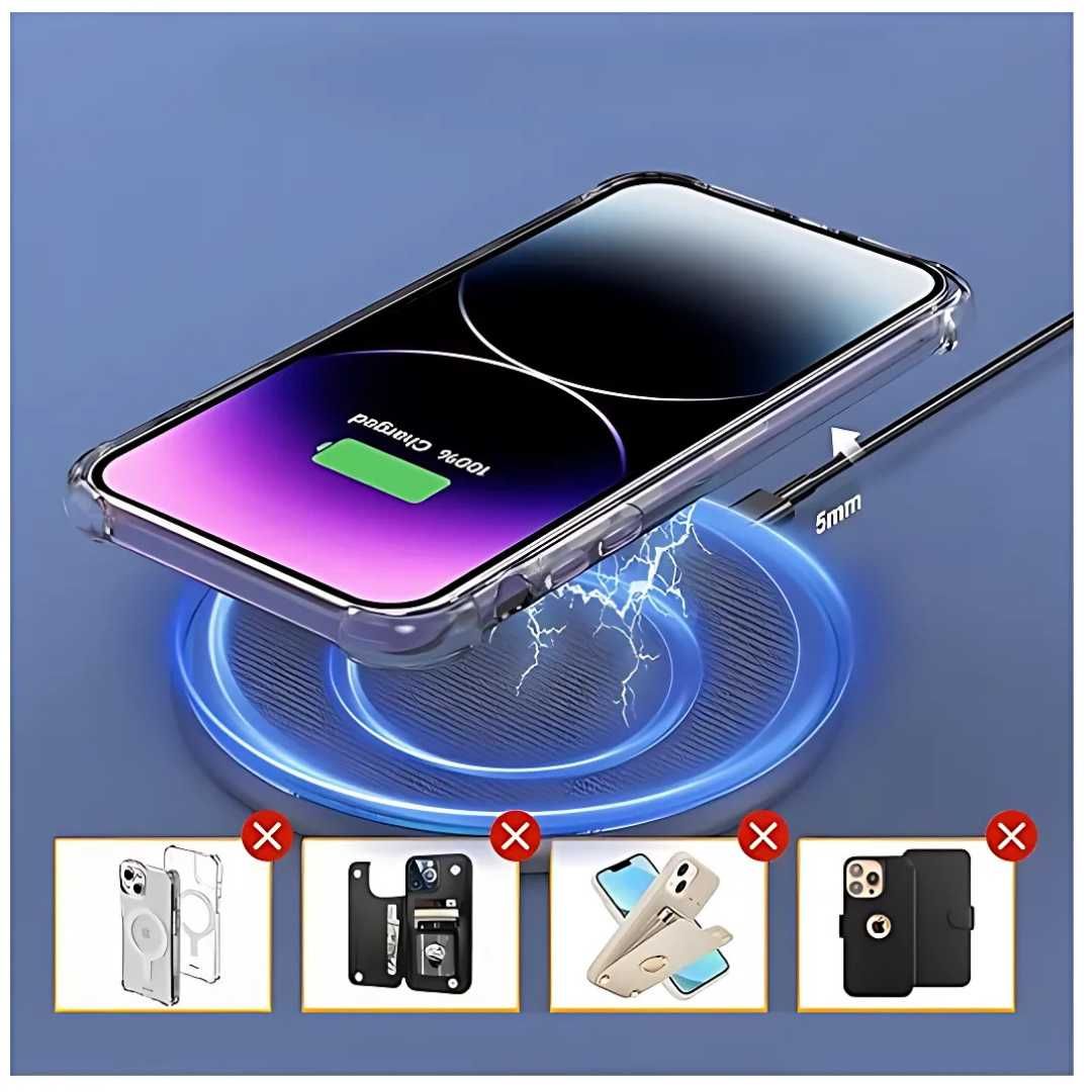 Ładowarka Bezprzewodowa Indukcyjna Qi 15W USB-C