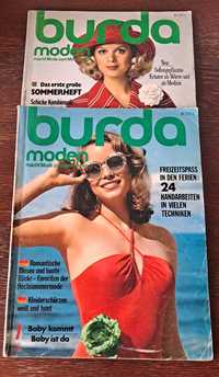 Burda moden r. 1977  2 gazety