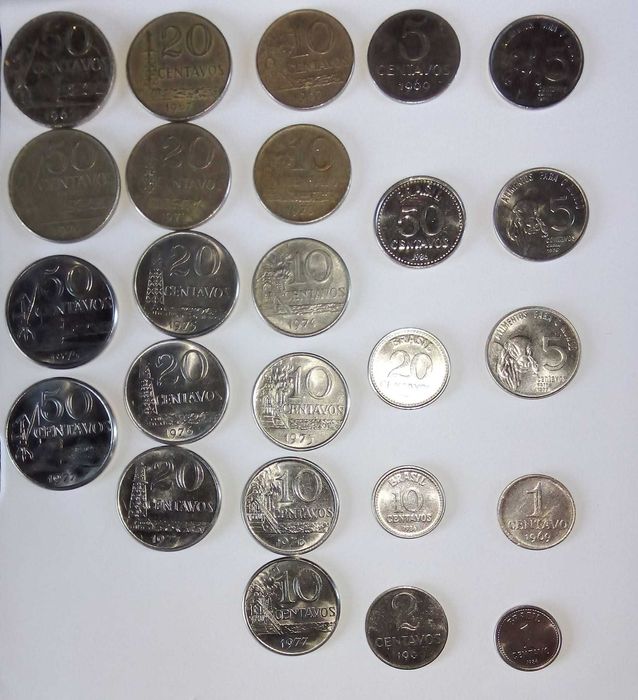 Moedas antigas e raras