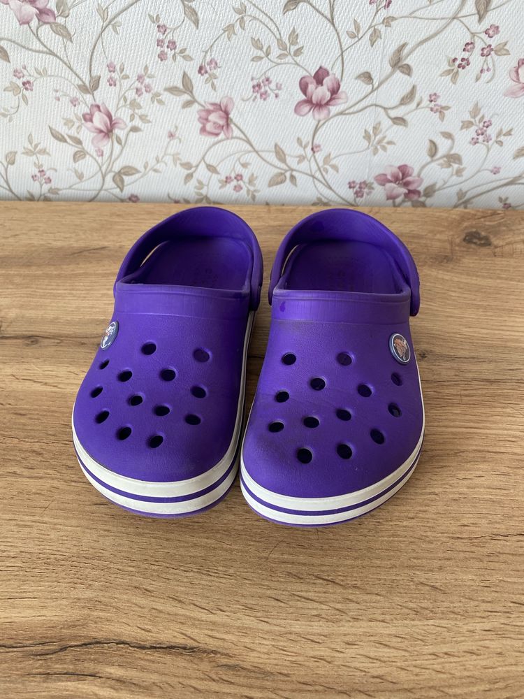 Сабо Крокси для дівчинки Crocs C12
