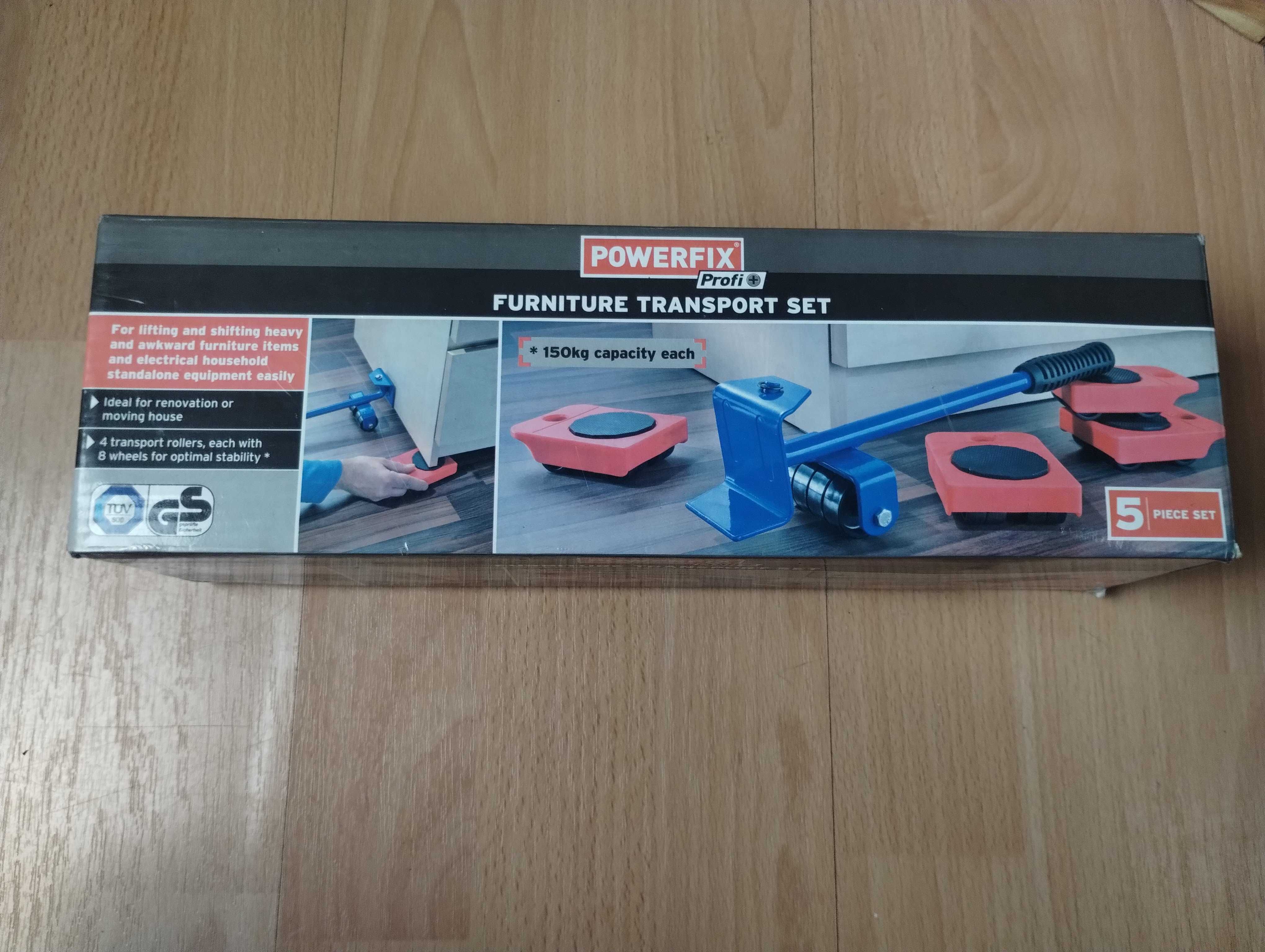 Zestaw do transportu, przesuwania mebli Lidl (Powerfix)