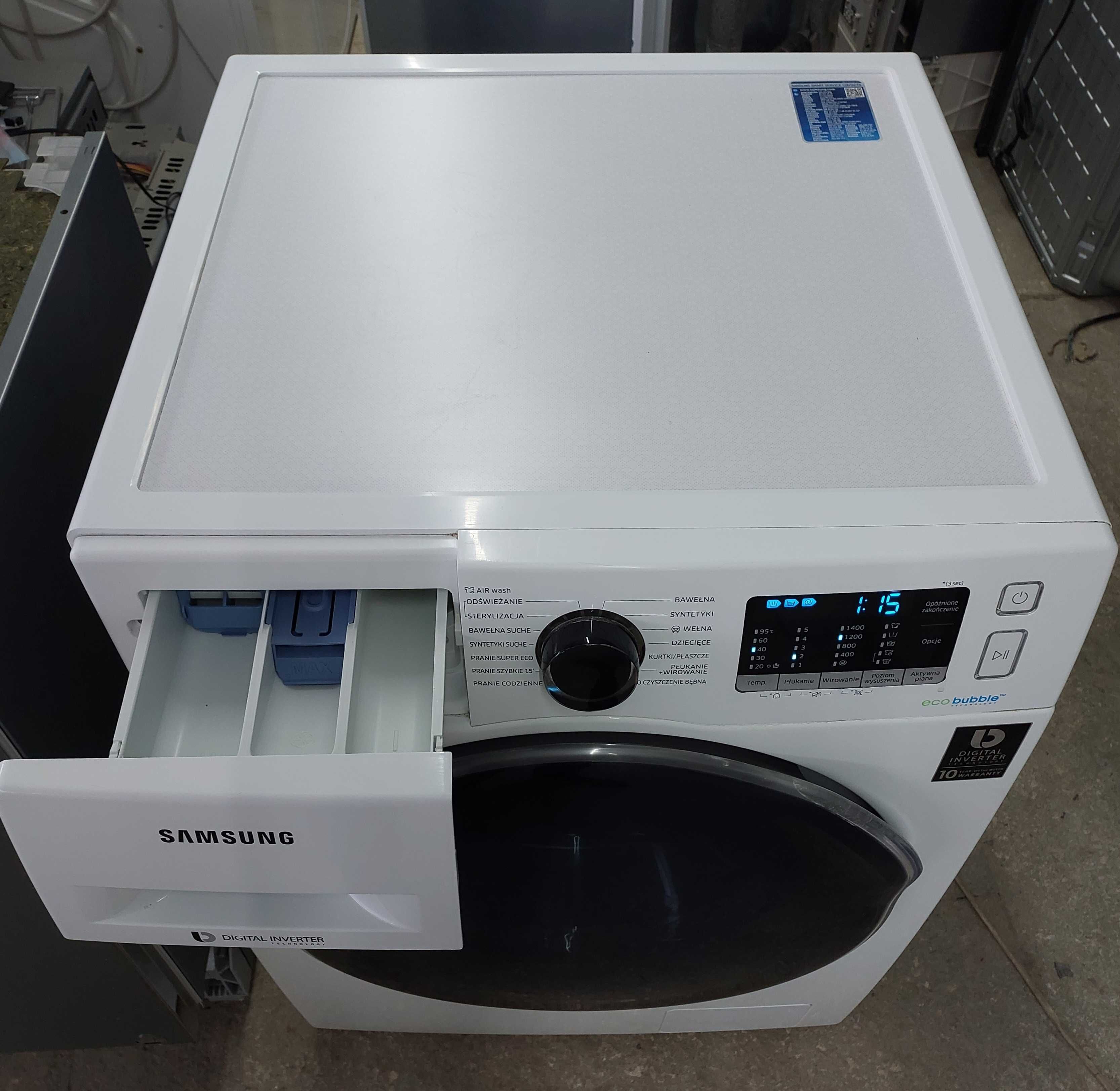 Стиральная машина с сушкой Самсунг Samsung WD80J5A10AW 8/5 кг А+++