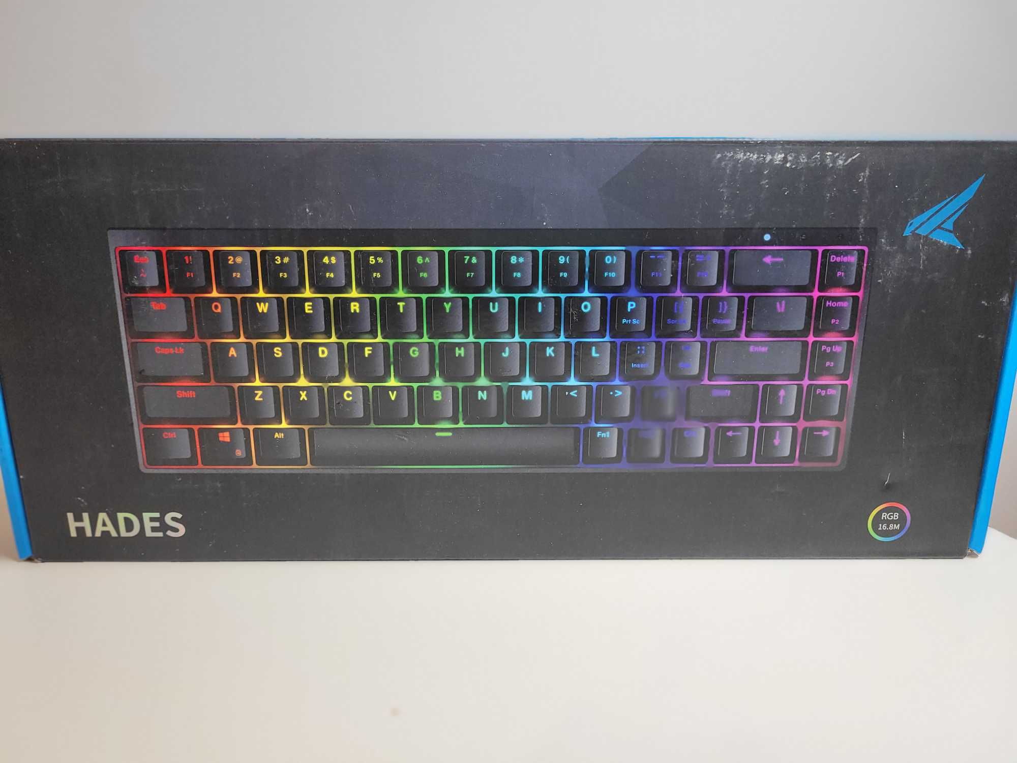 Klawiatura mechaniczna HADES 68 DRUGOD czarna qwerty