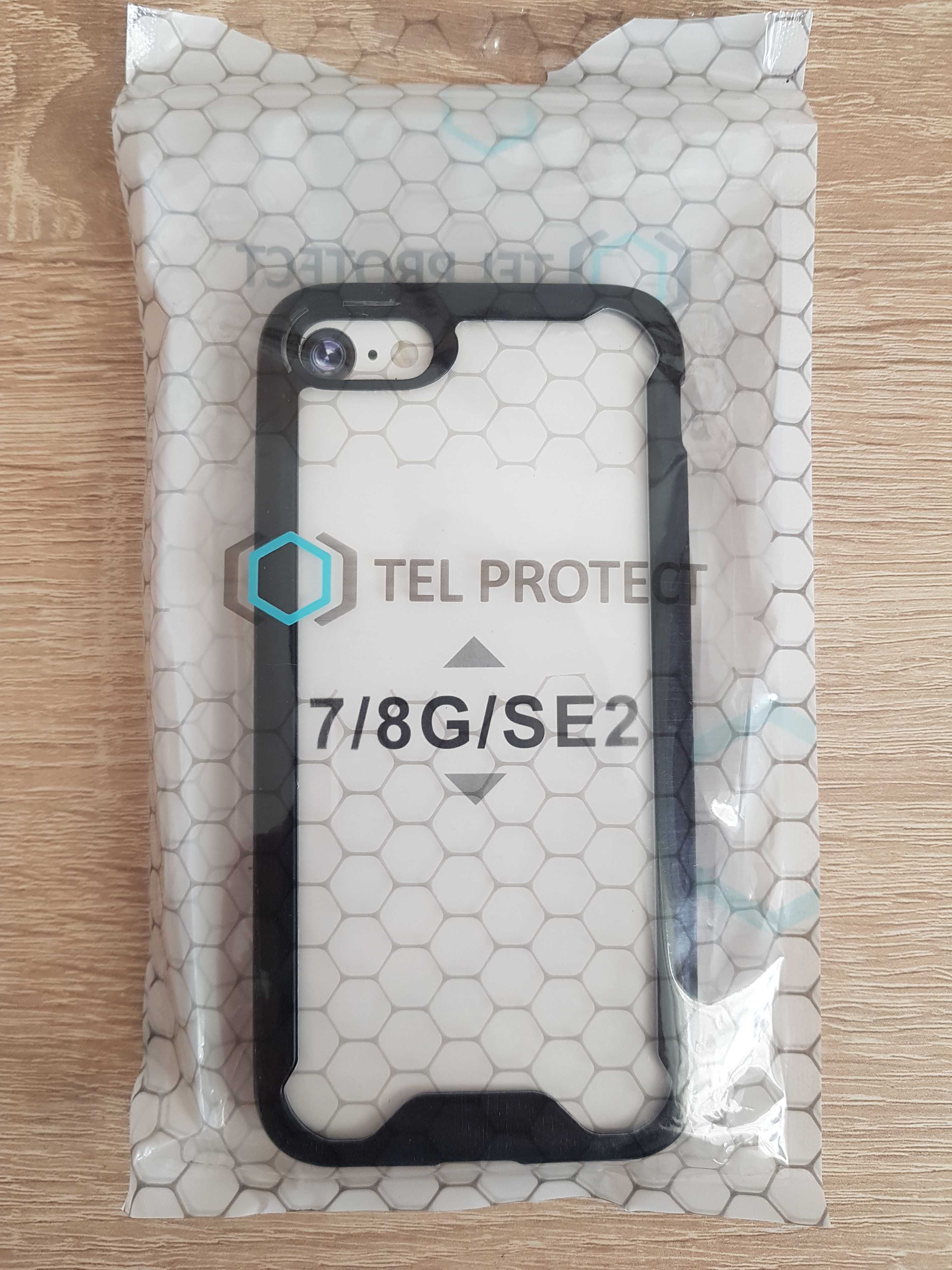 Etui Tel Protect Acrylic Case do Iphone 7/8/SE 2020/SE 2022 Czarny