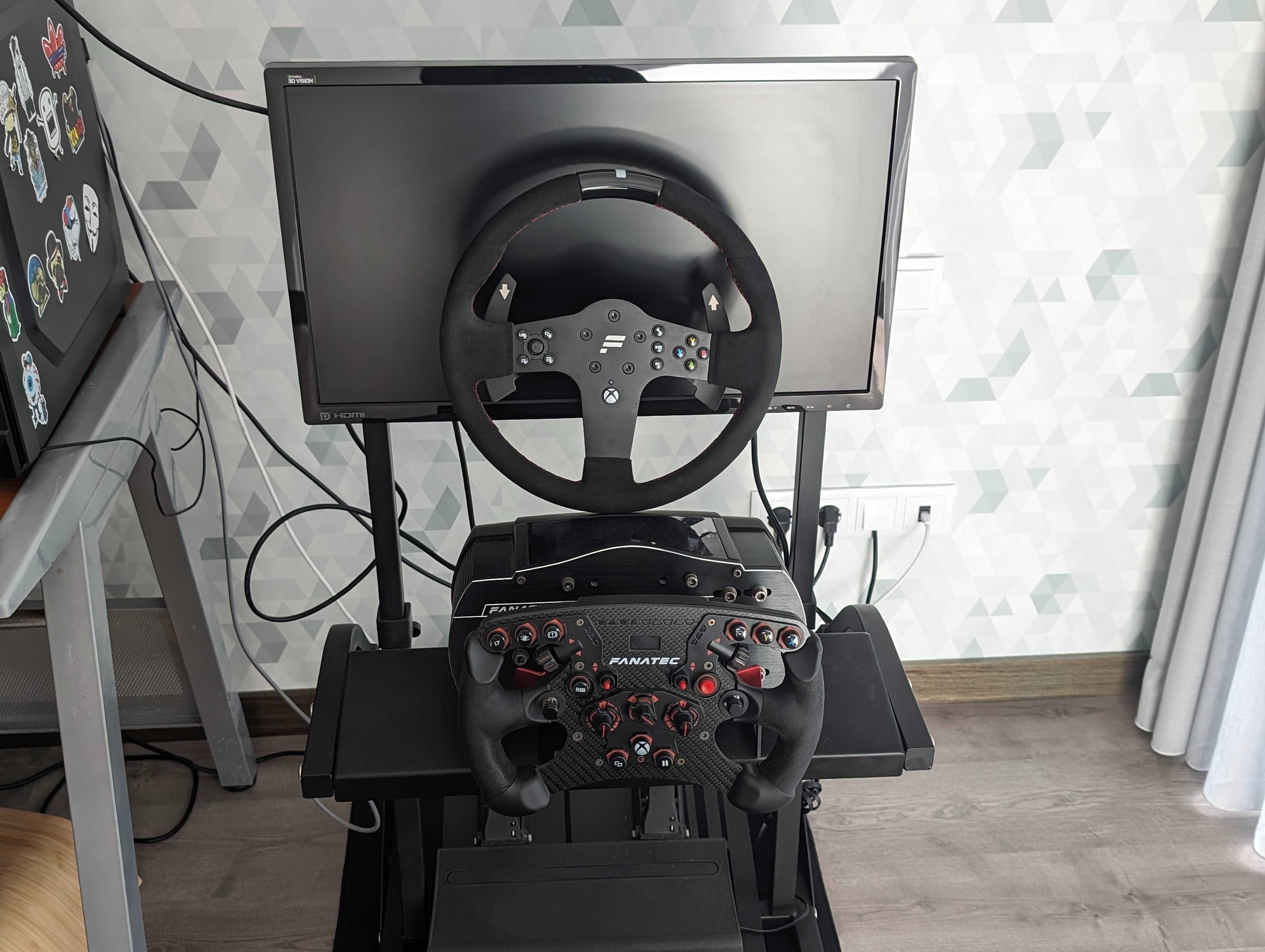 SimRacing fanatec Setup (GT Omega Rig)